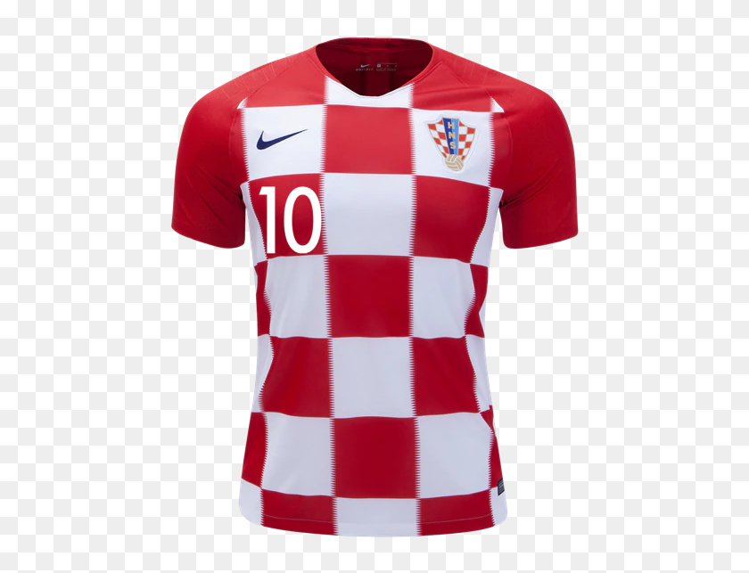 Croatia 2018 Home Jersey Modrić Croatia Jersey World Cup 2018, HD Png