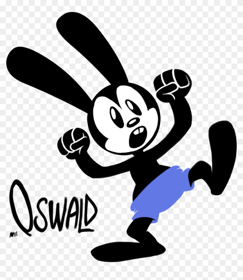 Oswald Oswald The Lucky Rabbit - Cartoon, HD Png Download - 894x894 ...