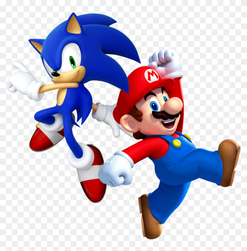 Sonic Mario Bros, HD Png Download - 912x876 (#3391460) - PinPng