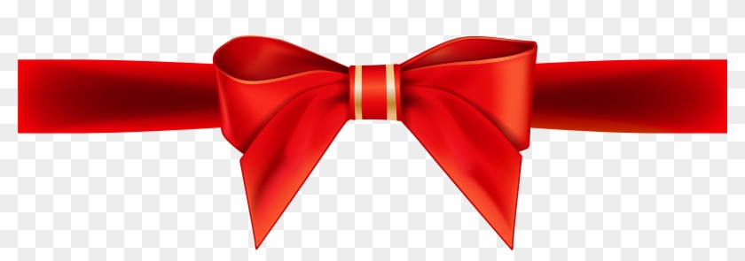 Red-and-Gold Christmas Bow clipart. Free download transparent .PNG