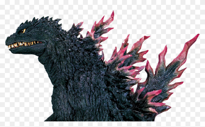 Post - Godzilla 2000 Side View, HD Png Download - 1024x544 (#3433632 ...