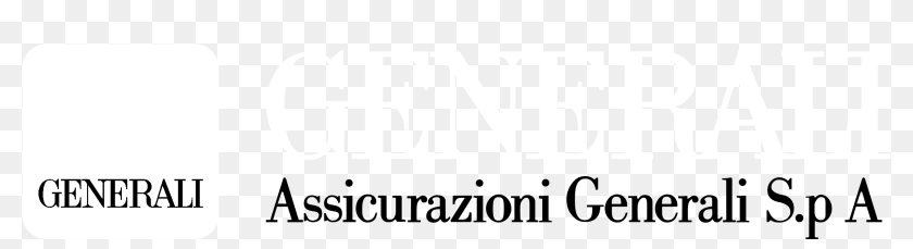 Generali Logo Black And White - Assicurazioni Generali, HD Png Download ...