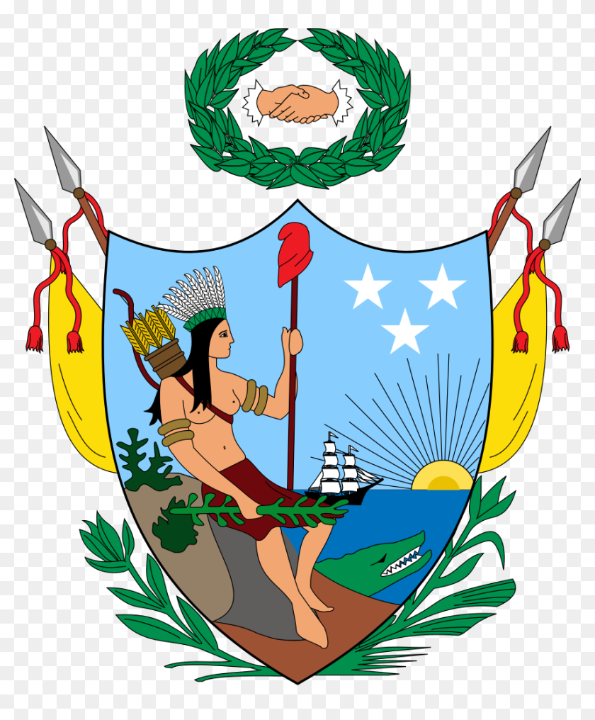 Coat Of Arms Of Gran Colombia - Republic Of Gran Colombia Flag, HD Png ...