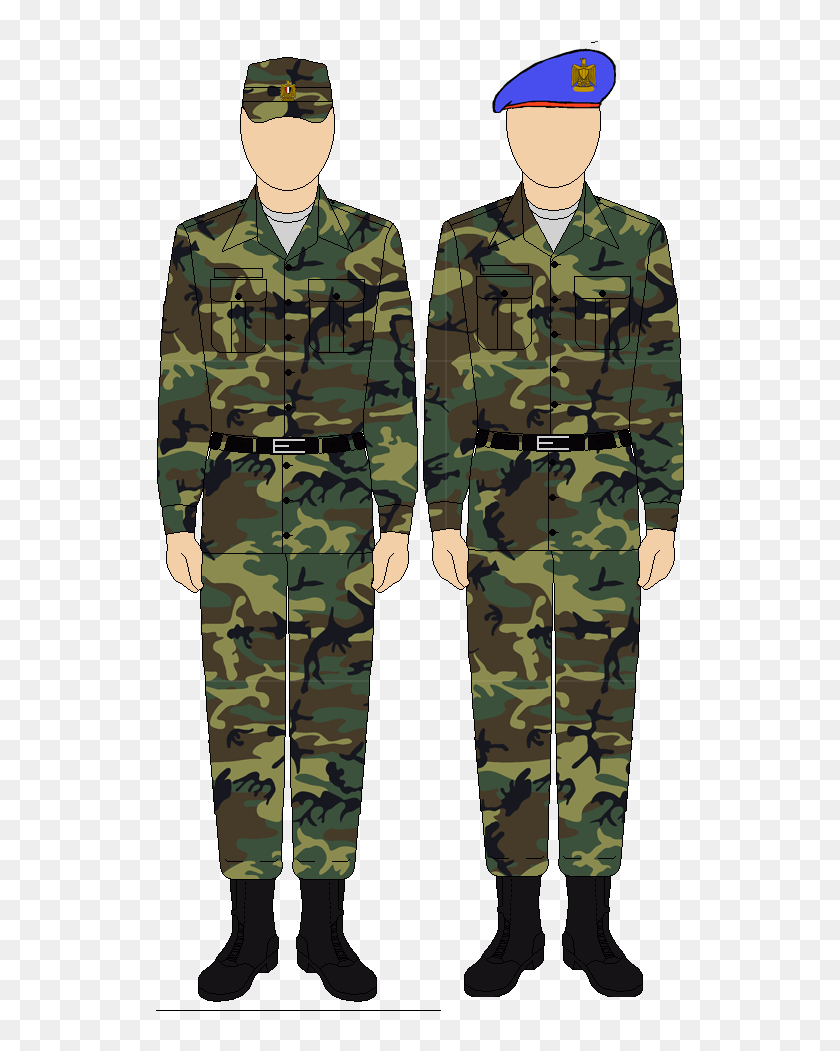 Egyptian Republican Guard Camo Uniform - Splittermuster 45, HD Png ...