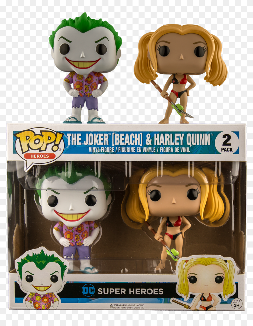 harley quinn and joker pop figures