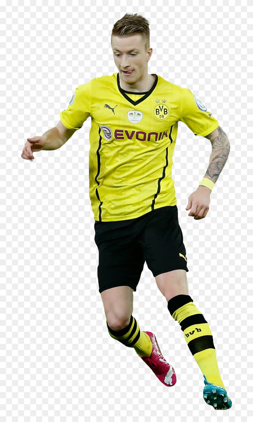 Marco Reus On Borussia Dortmund - Borussia Dortmund Player Png ...