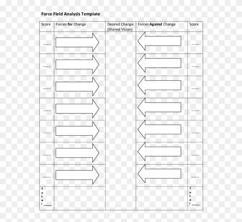 1-blank-force-field-analysis-template-thailand-hd-png-download