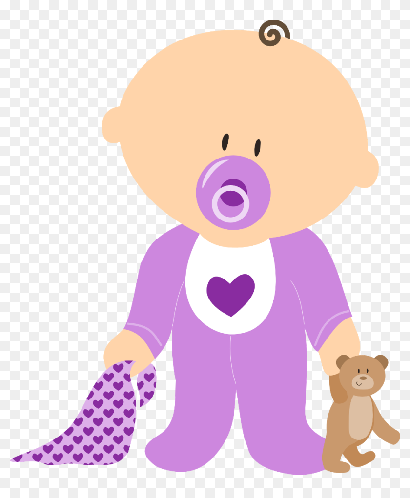 Baby With Pacifier Clipart, HD Png Download - 920x1075 (#3549018) - PinPng