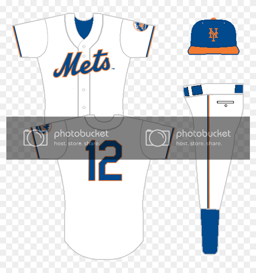 Metshomeconcept2 - Logos And Uniforms Of The New York Mets, HD Png ...