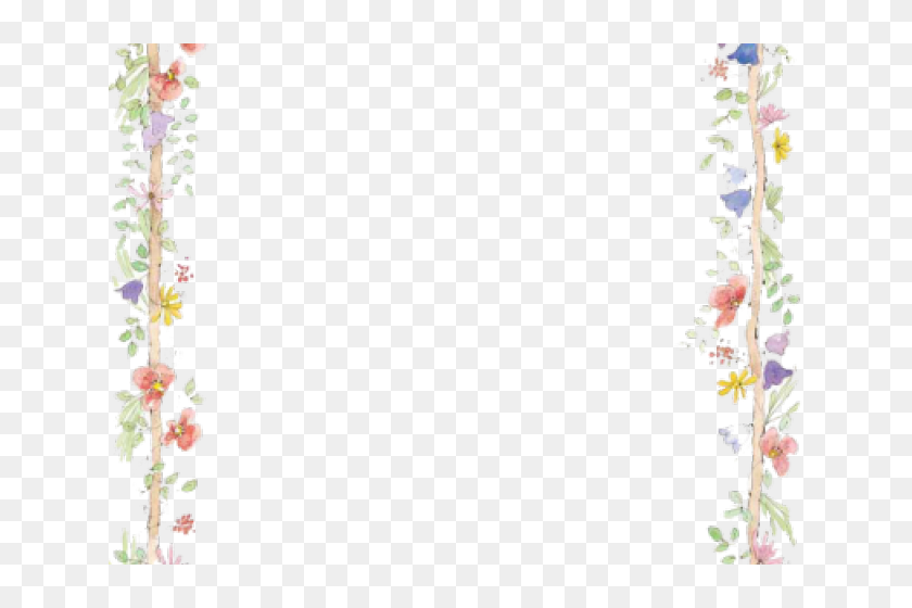 Flowers Borders Png Transparent Images - Transparent Spring Flower ...