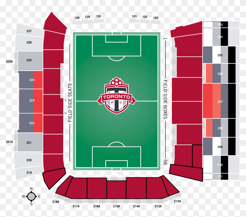 5 Match Pack Begins On September 18th Toronto Fc Seating Chart Hd