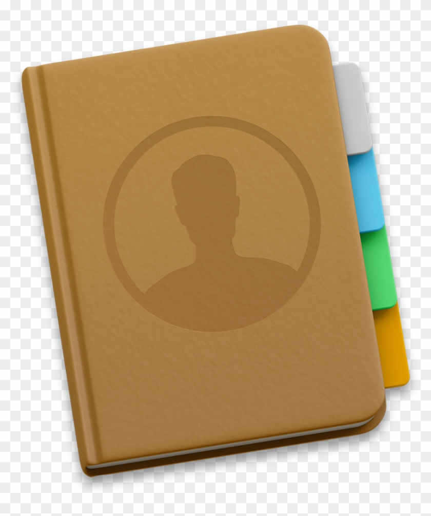 Contacts Icon - Contatos Icon Mac Os, HD Png Download - 1024x1024 ...