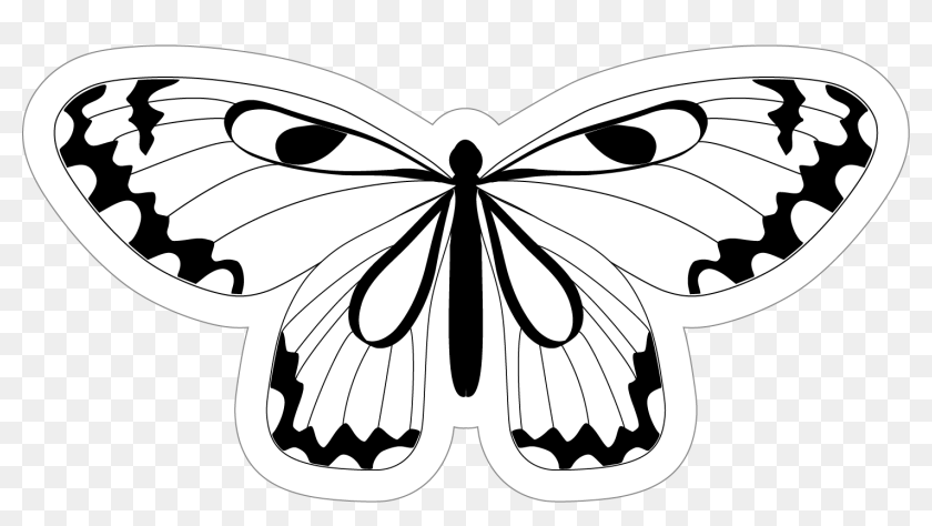 Swirly Butterfly Png Black And White Logo Transparent Png 1461x756 3615651 Pinpng