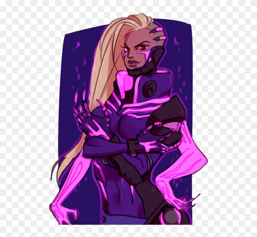 Sombra Reminds Me Of Mistral From Mgr, So Augmented - Overwatch Sombra ...