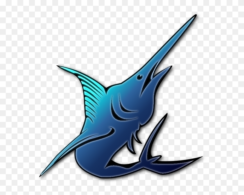 Big Island Fishing - Atlantic Blue Marlin, HD Png Download - 585x592 ...