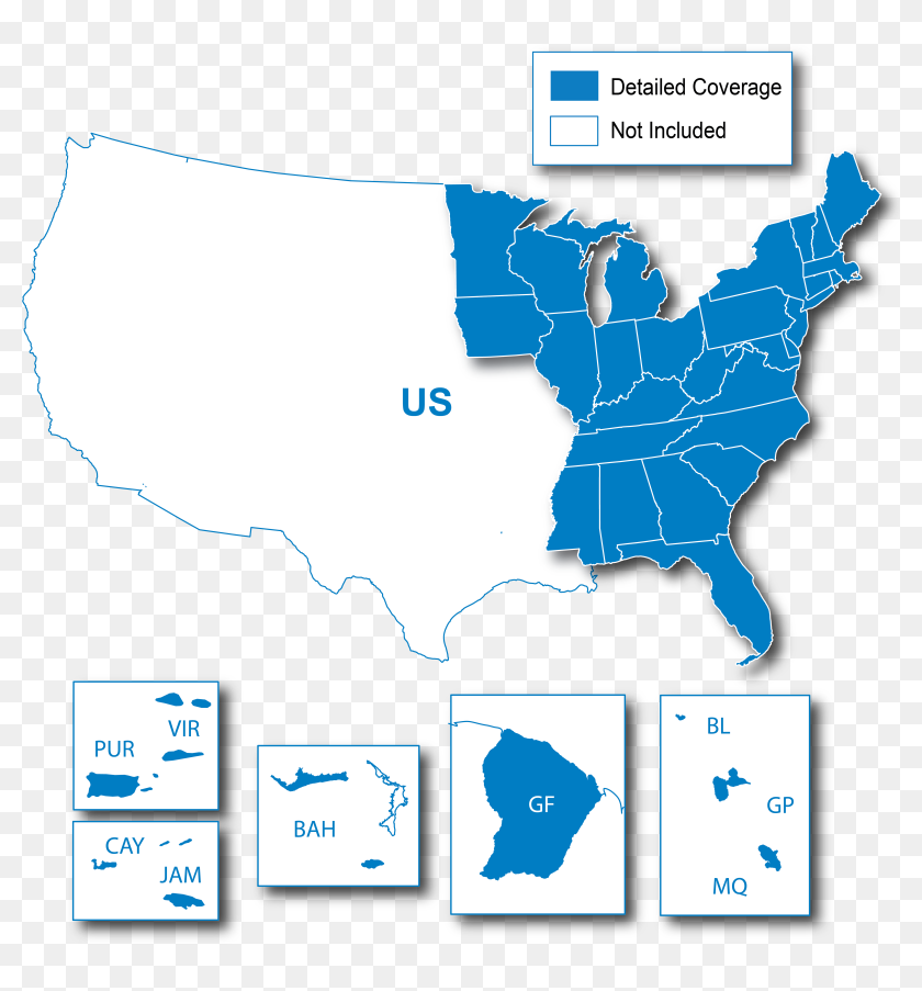 Lower 49 States Map Lower 49 States Ne   Race Us Map, HD Png Download   5208x5340 