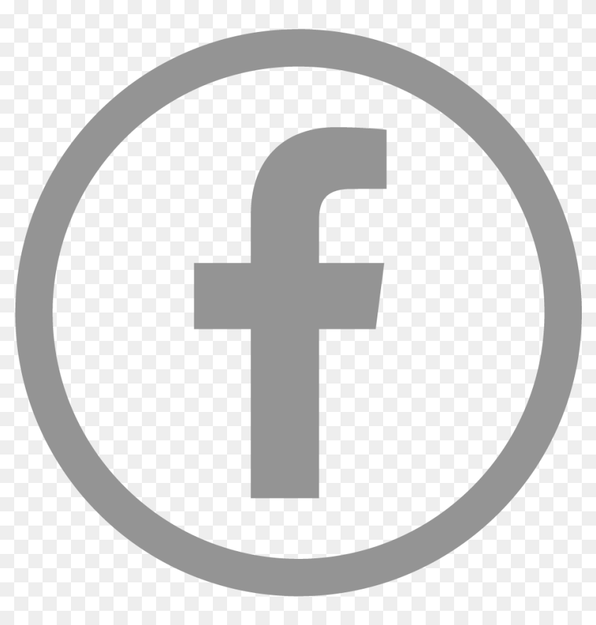 Logo - Facebook Logo Gray Png, Transparent Png - 958x958 (#3769434 ...