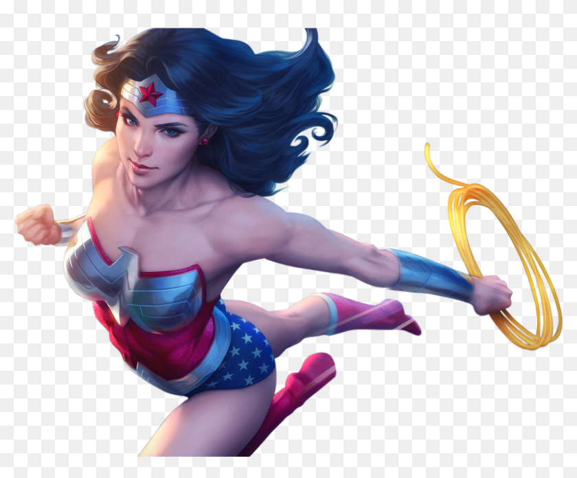 Mulher Maravilha Png Wonder Woman Artgerm Variant Transparent Png X Pinpng