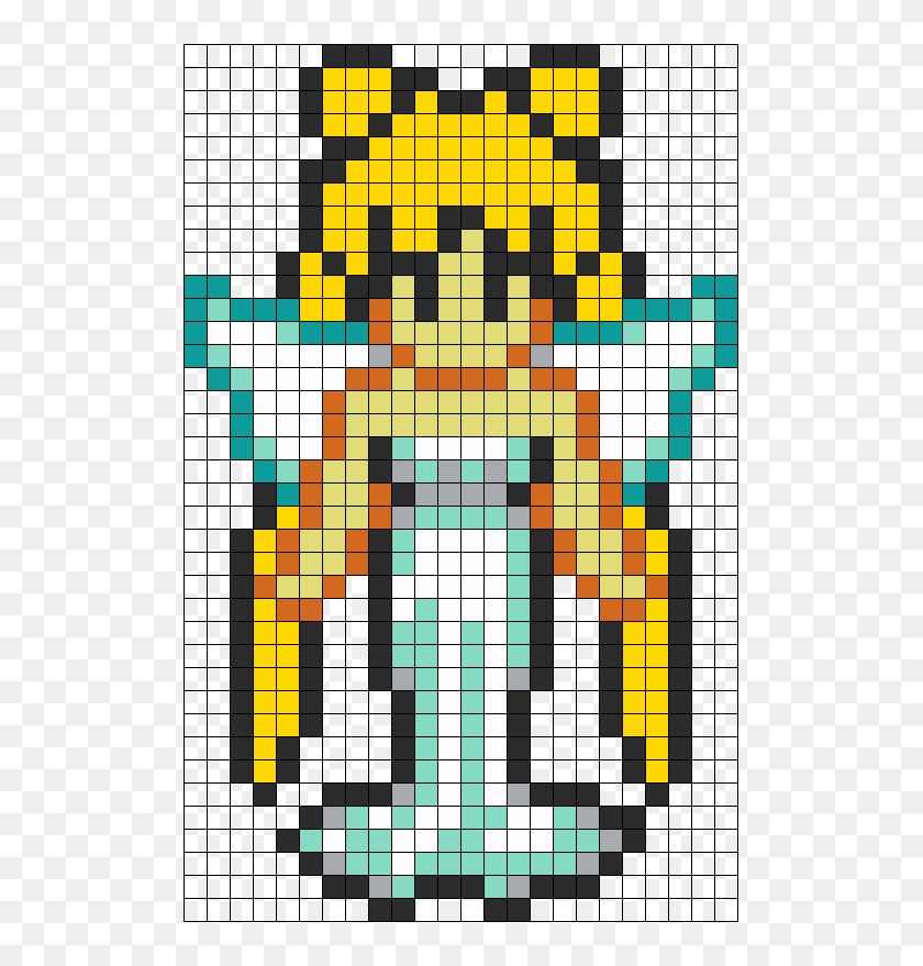 Soul Eater Moon Perler Bead Pattern / Bead Sprite - Easy Anime Pixel Art  Transparent PNG - 1050x1050 - Free Download on NicePNG