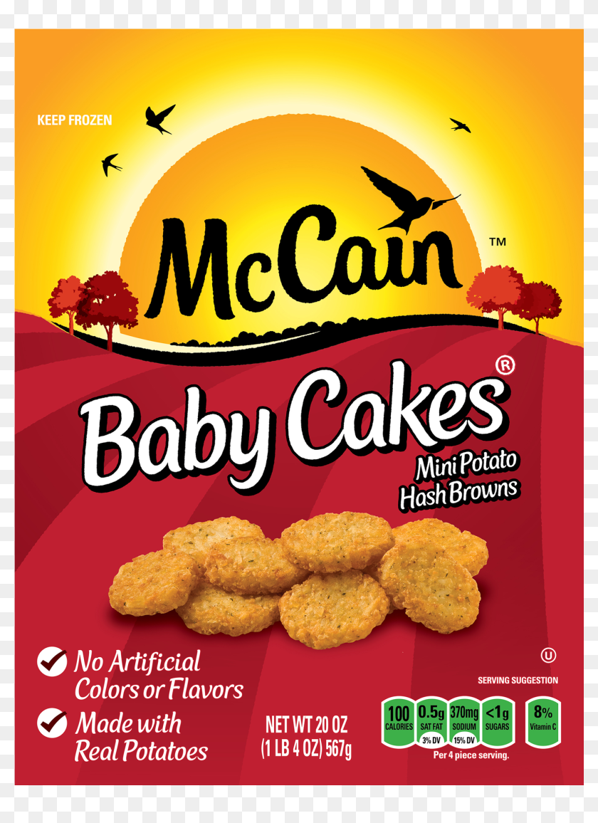 mccain-baby-cakes-mini-hash-browns-mini-hash-browns-hd-png-download-1800x1800-3792950