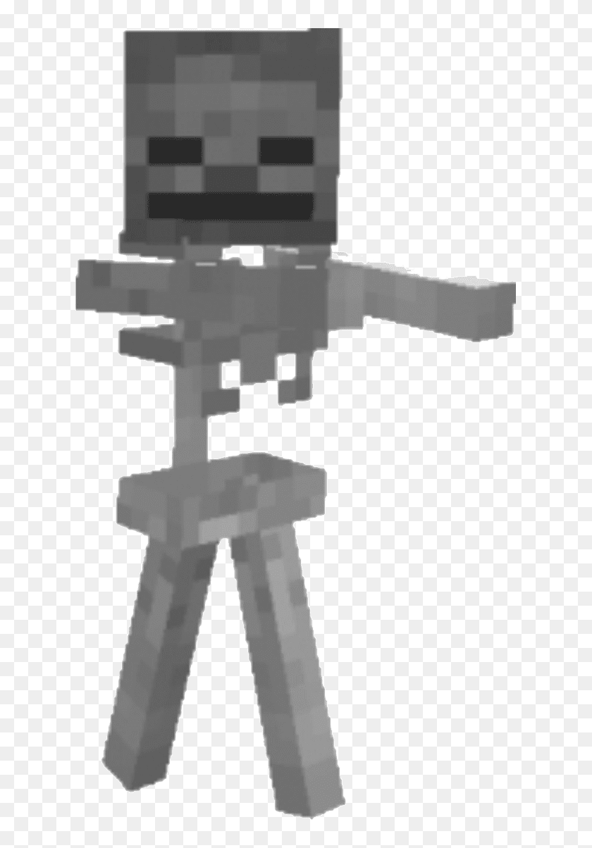 Os Esqueletos Minecraft Skeleton Hd Png Download 625x1124