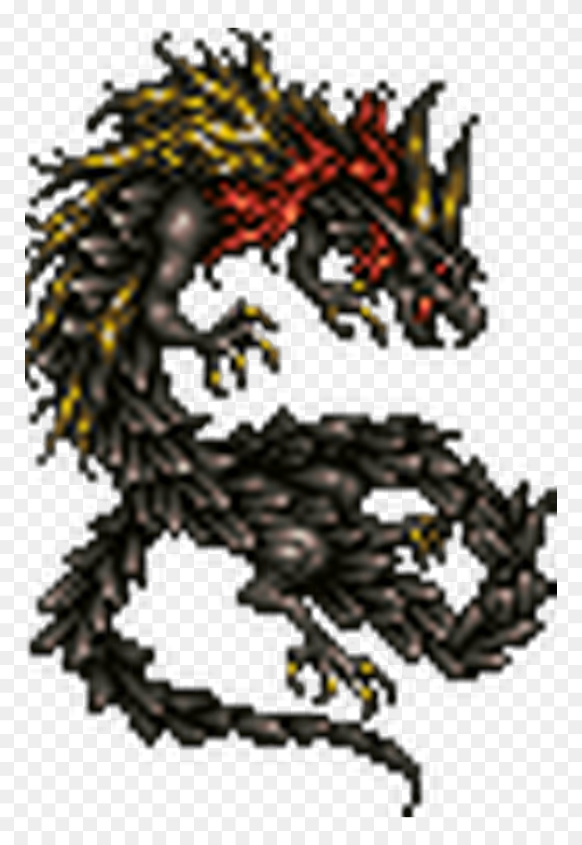 Czar Dragon - - Final Fantasy Crystal Dragon, HD Png Download(768x1140) - P...