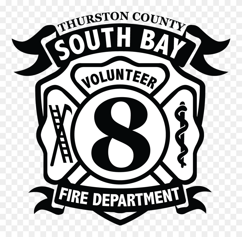 Thurston County Fire Department - Black And White Iaff Logo, HD Png ...