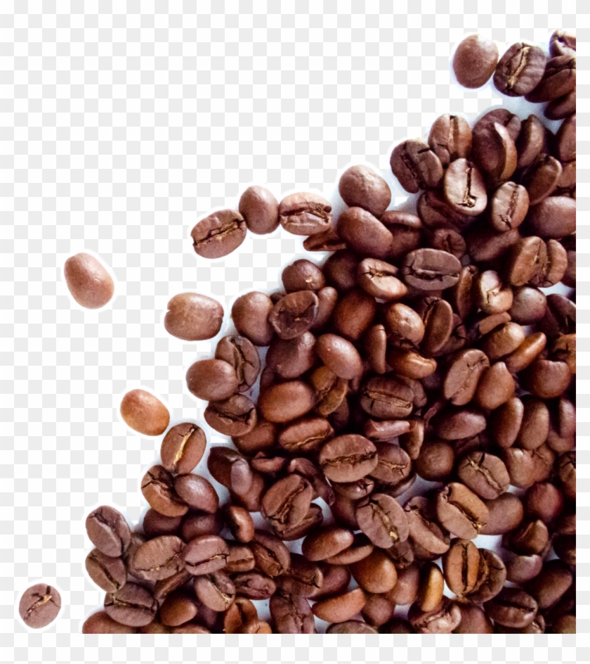 Кофейные зерна полоса