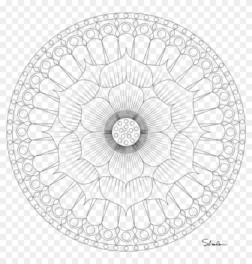 Download coloring Pages - March Mandala Coloring Pages, HD Png Download - 1024x1024 (#3909207) - PinPng