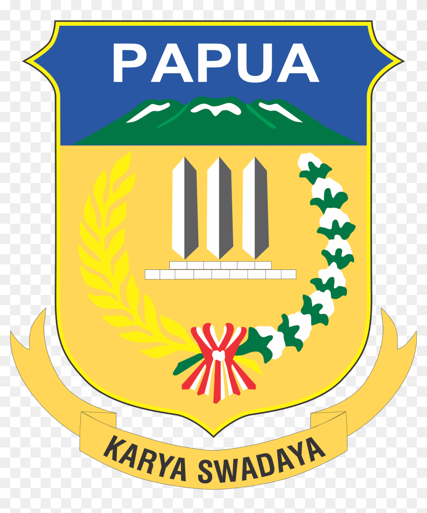 Coat Of Arms Of Papua - Irian Jaya, HD Png Download - 1435x1600 ...