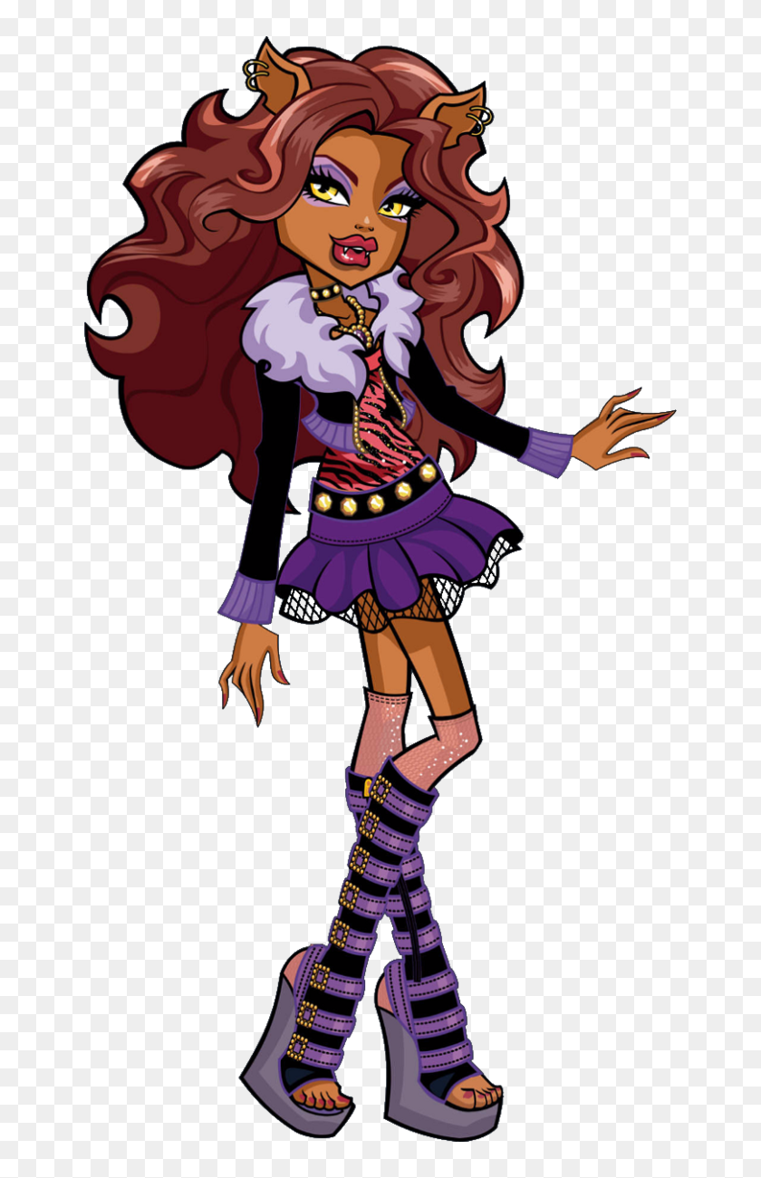 monster high transparent