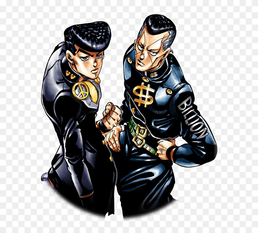 Luffy Vs Jojo Duo - Okuyasu, HD Png Download - 720x800 (#3989019) - PinPng