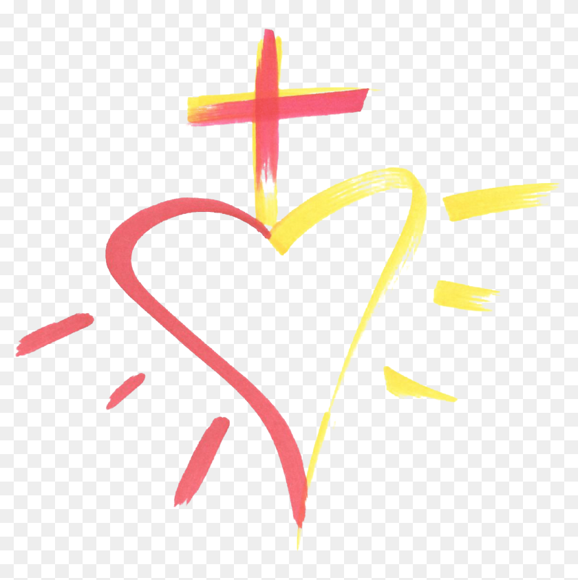 Sacred Heart Image Graffiti T Shirt Design - Cross, HD Png Download ...