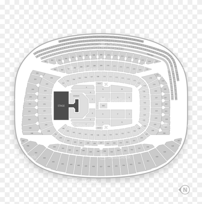 Soldier Field Seating For Kenny Chesney Concert Soldier Field Hd Png Download 1024x1024 8210