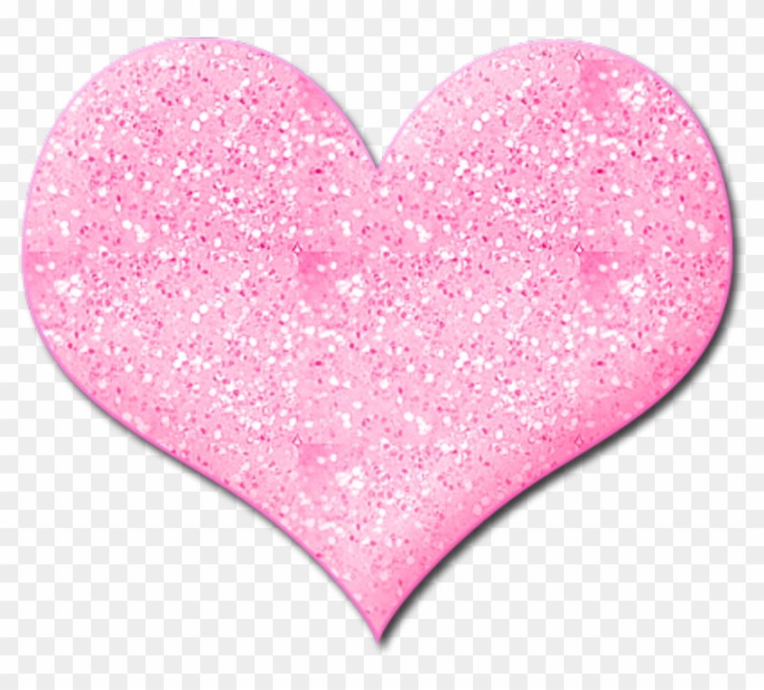 Ftedtickers Pink Heart Bling Png Love Cute Girly Png - Glitter Love ...