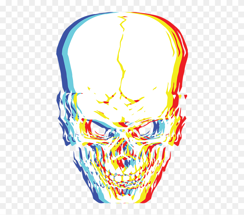 Bleed Area May Not Be Visible - Skull, HD Png Download - 583x700 ...