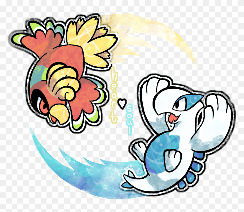 Chibi Lugia and Ho-Oh, Pokémon