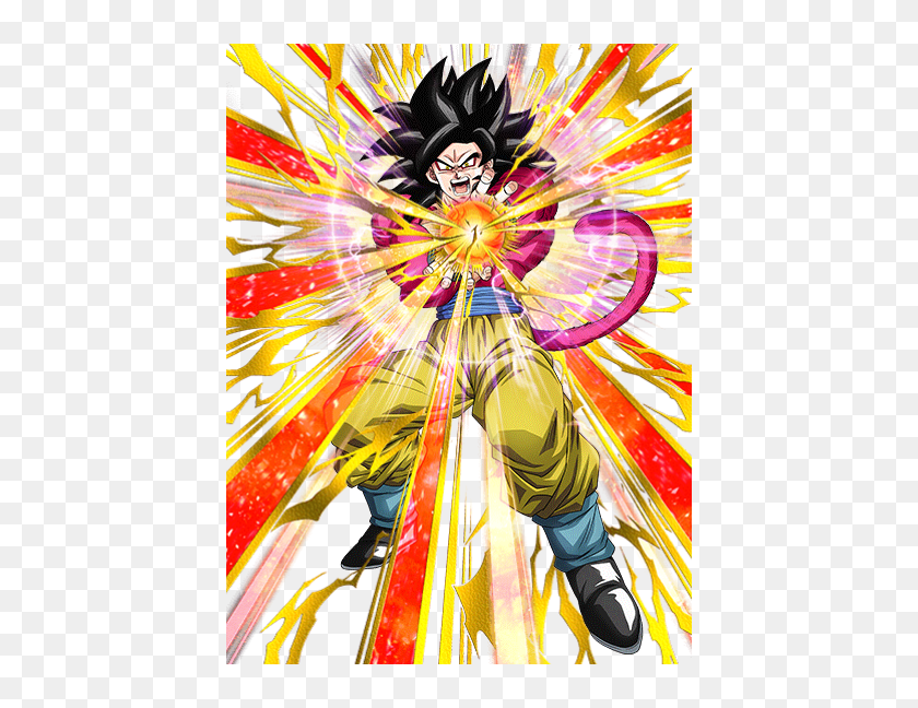 #dragonball #dragonballgt #dokkan #dokkanbattle #goku - Ssj4 Goku ...