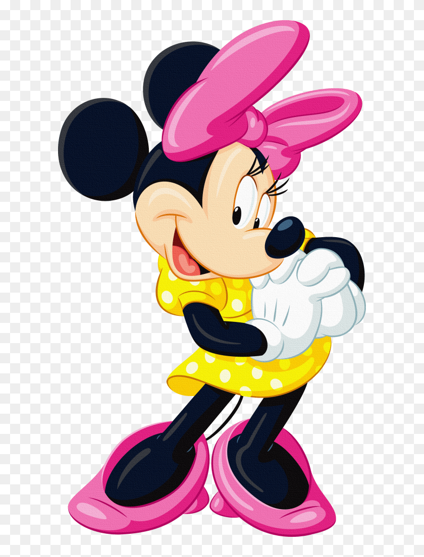 Imagenes De Minnie Mouse Con Fondo Transparente Descarga Minnie Mouse Yellow Dress Hd Png Download 610x1024 Pinpng