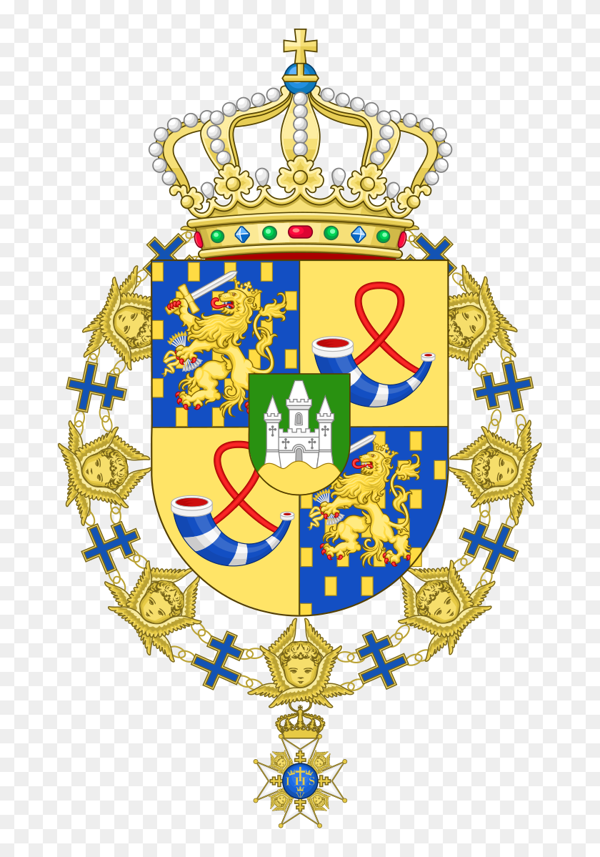 Coat Of Arms Of Willem Alexander Of The Netherlands - Norway Crown 