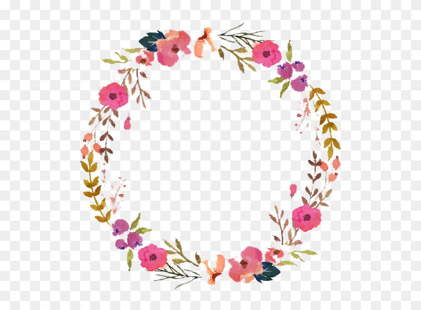 #border #frame #wreath #circle #round #freetoedit #remixit - Flores Png ...