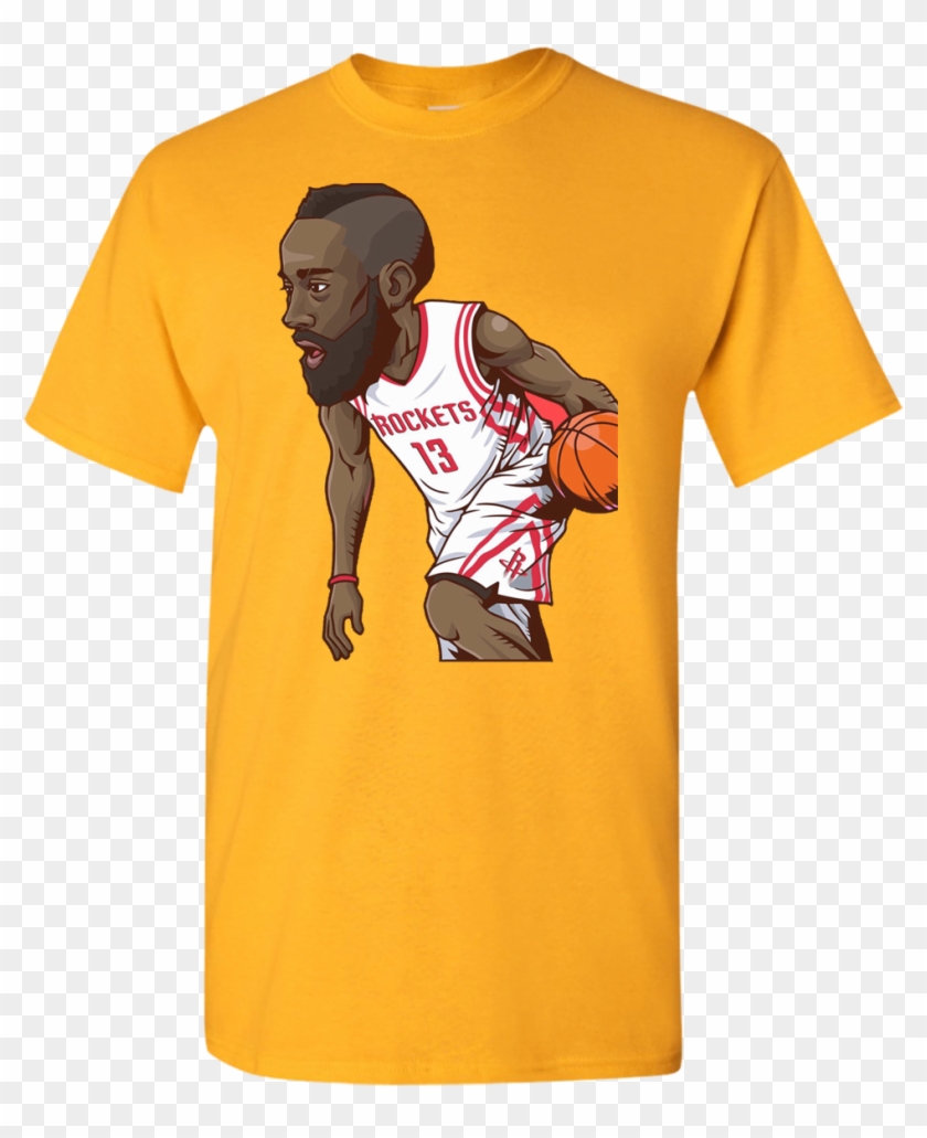 James Harden T Shirt James Harden Hd Png Download X Pinpng