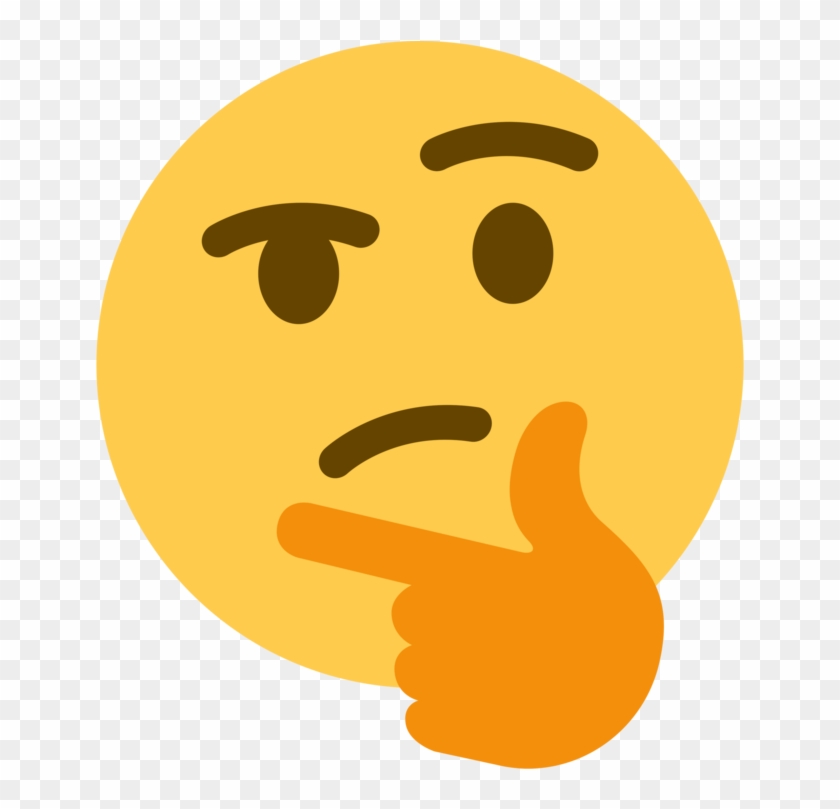 Discord Thinking Emoji Original , Png Download - Thinking Emoji ...