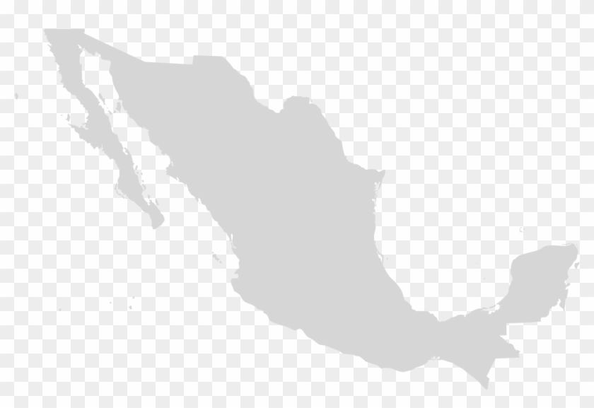 Blank Mexico Map No States Republica Mexicana Vector Png The Best