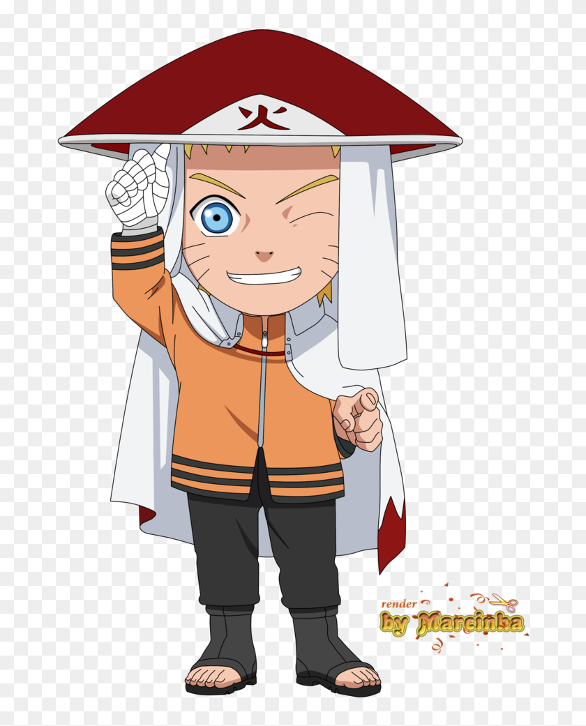 Naruto Uzumaki o 7° Hokage (Boruto) By Ienni Design