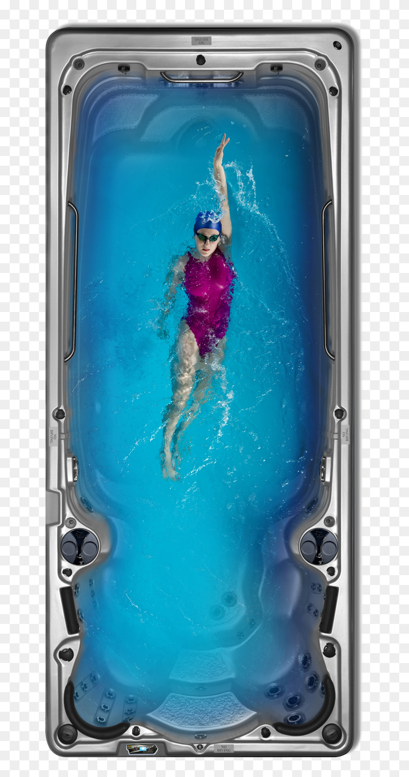 Hydropool Swim Spas - Hydropool Swim Spa, HD Png Download - 800x1600