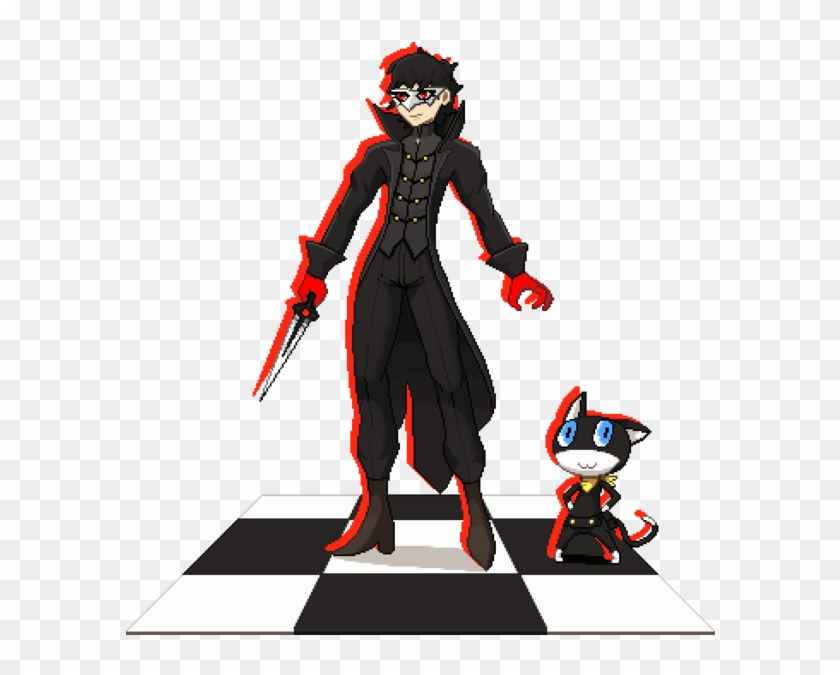 Persona 5 Png Gif Png Download Transparent Pixel Gif Persona Png Download 590x595 Pinpng