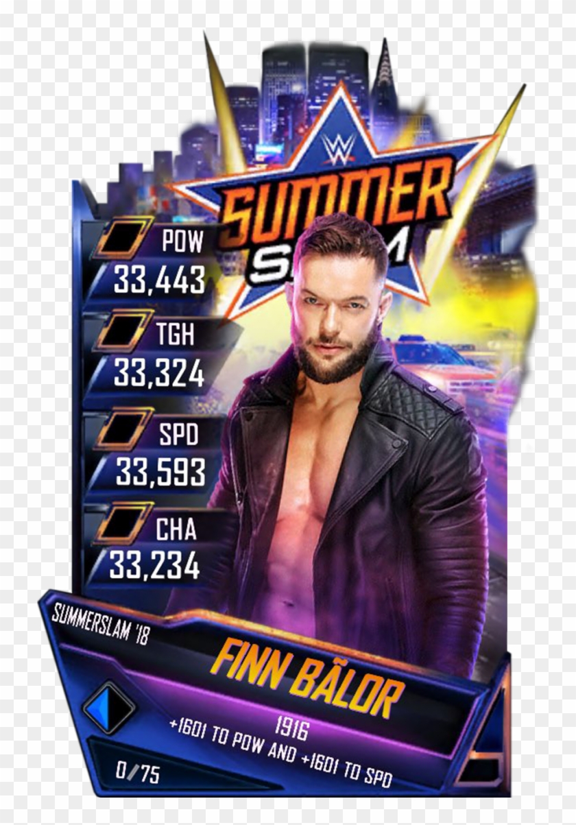 Finnbalor S4 21 Summerslam18 - Wwe Supercard Summerslam 18, HD Png ...