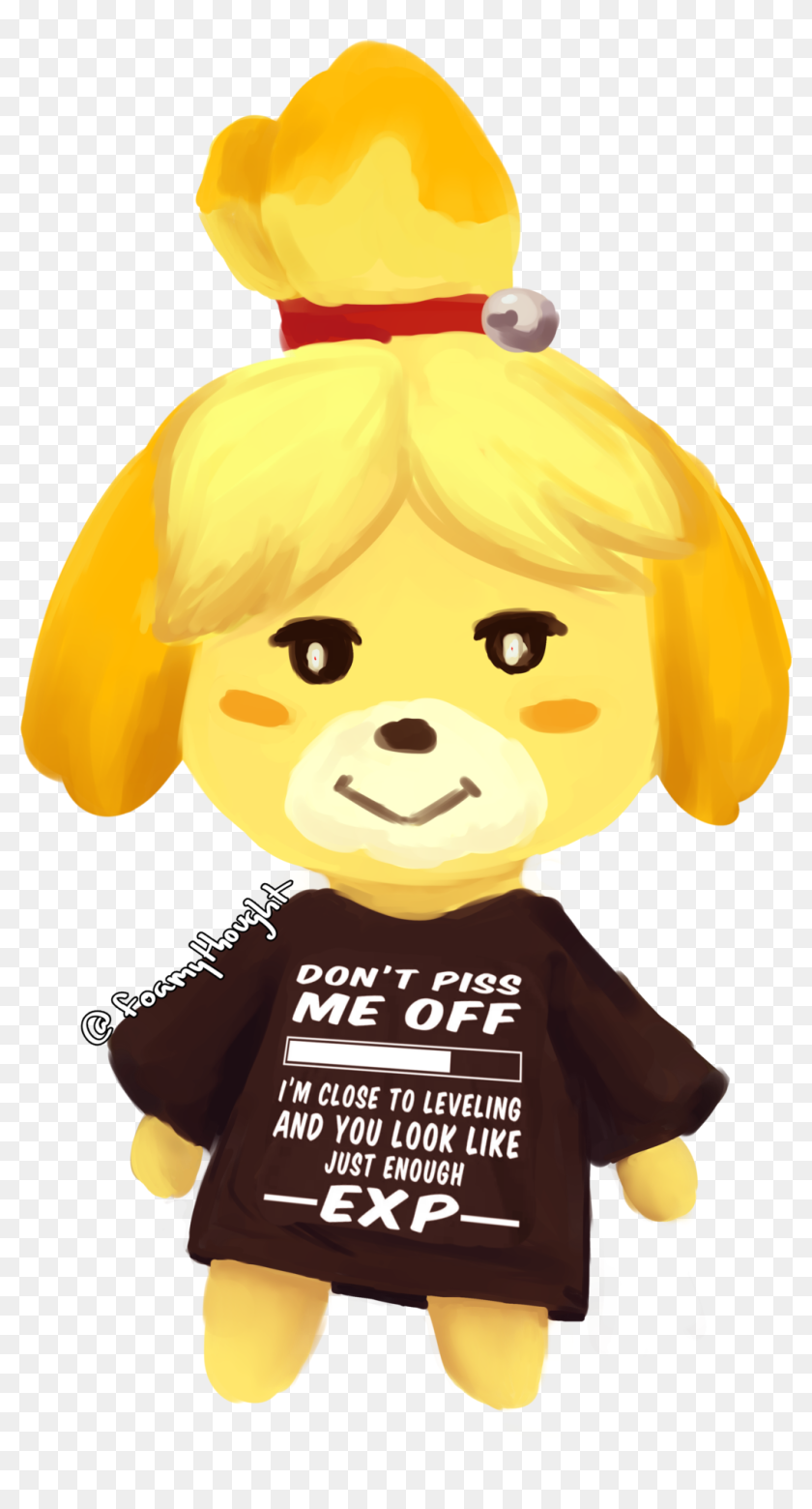 Isabelle Alt Outfit - Animal Crossing Isabelle Hypno, HD Png Download ...