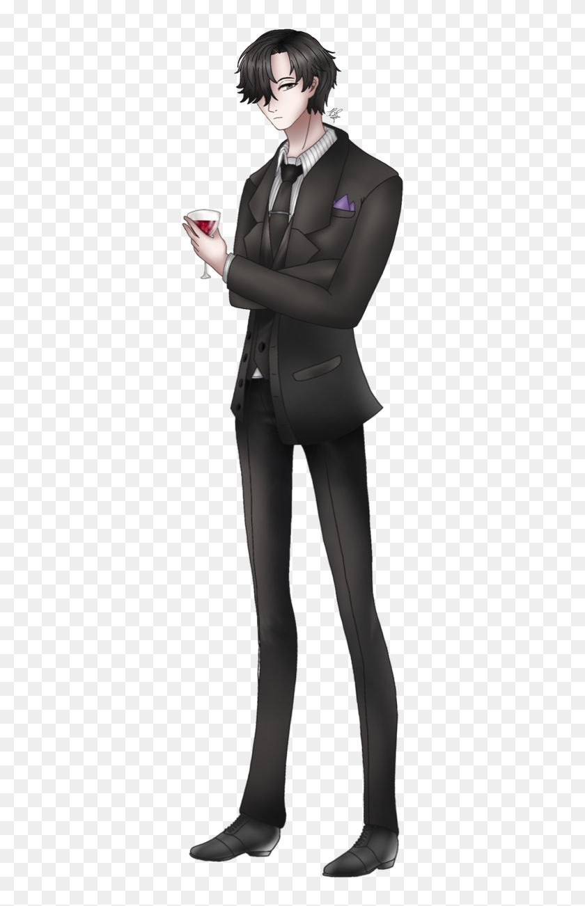 Art Artwork Mysme Mysmes Mystic Messenger Otome Otome - Tuxedo, HD Png ...